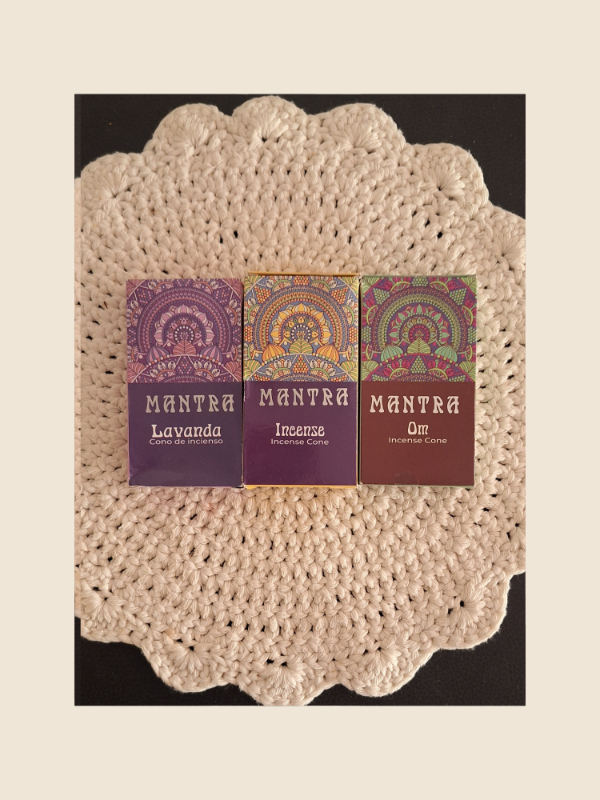 Producto - Sahumerios-conos aromáticos x 10 Mantra