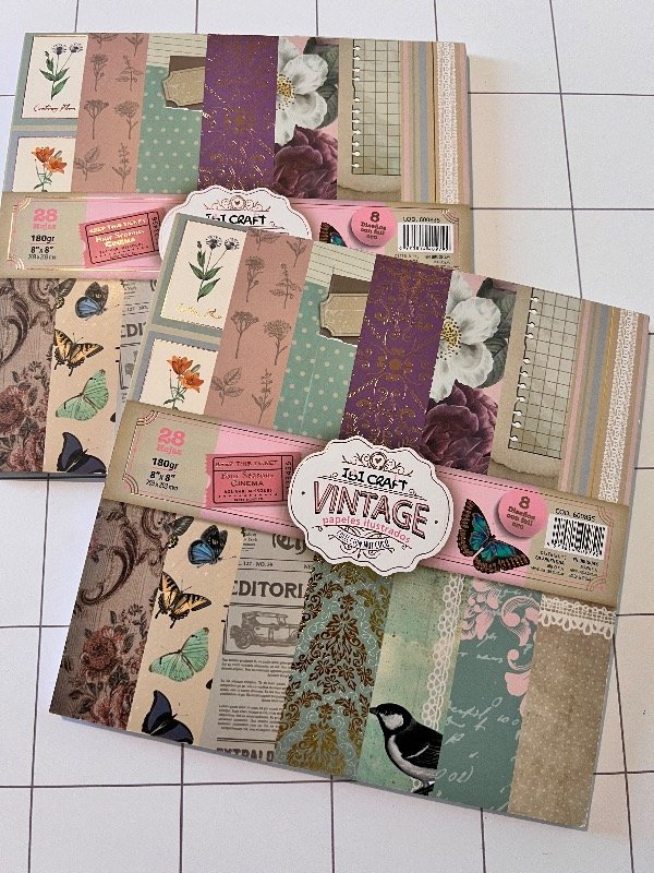 Producto - Papeles ilustrados vintage