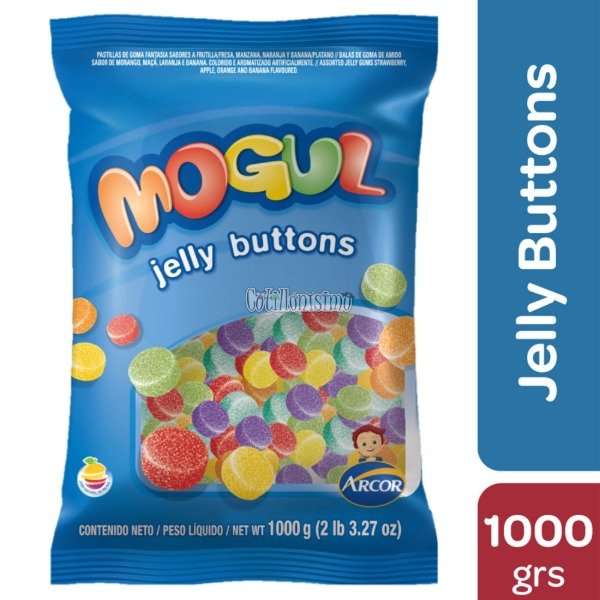 Producto - Gomitas mogul 1 kg jelly button