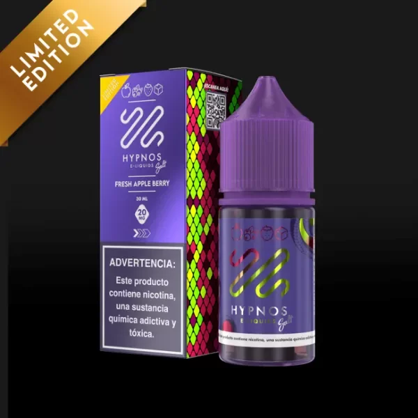 Producto - (NIC SALT) HYPNOS SALT 20MG - FRESH APPLE BERRY