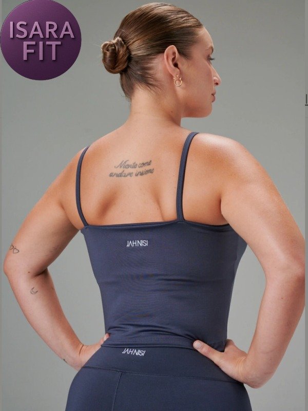 Producto - Musculosa Cropped Navy - 4