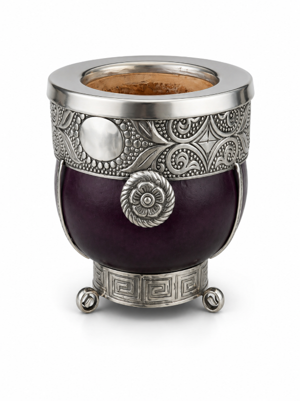 Producto - Mate de Calabaza y Alpaca - Elegancia en su Justa Medida