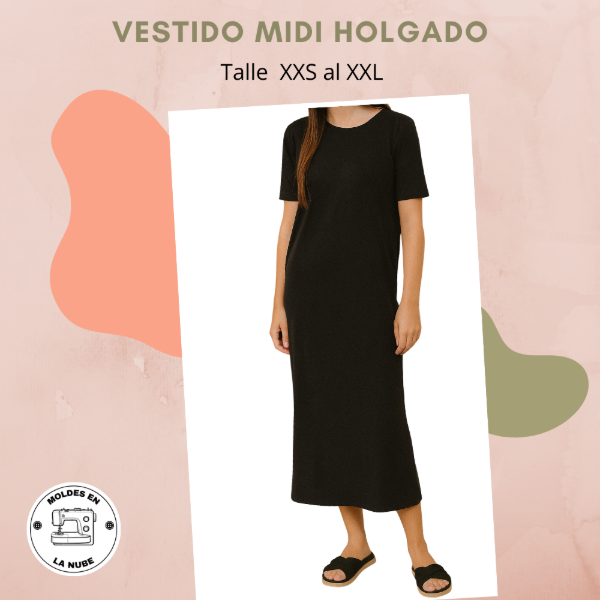 Producto - Vestido Midi Holgado