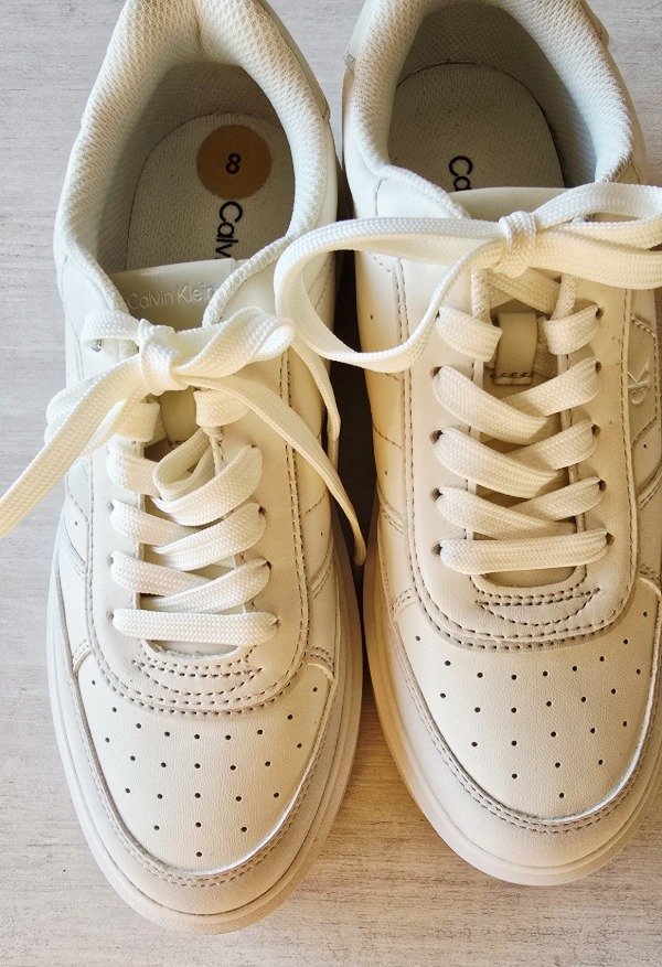 Producto - Zapatillas Calvin klein nro 8 usa blanca - 1