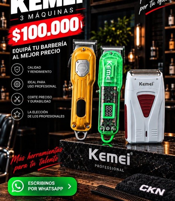Producto - Combo de maquinas kemei
