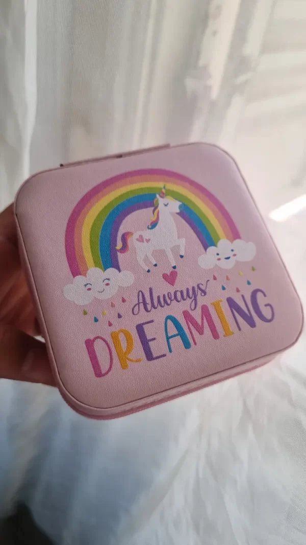 Producto - Alhajero unicornio rosa