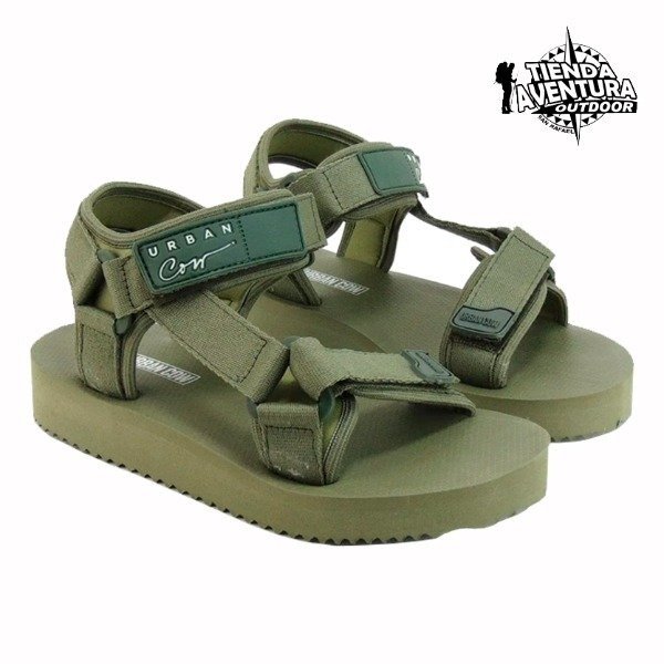 Producto - Sandalia URBAN COW Tanger (Verde Militar) - 1