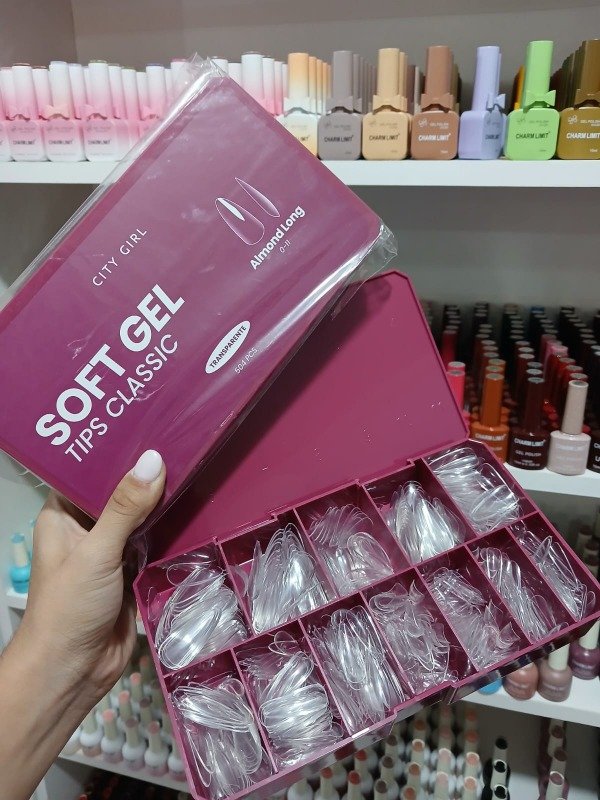 Producto - Tips alemdras largos 504 pcs CITY GIRL