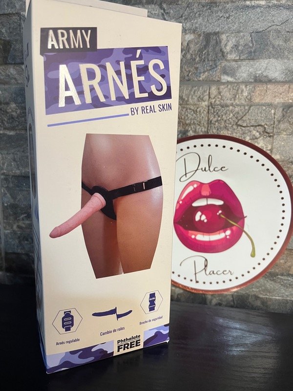 Producto - Arnés DILDO DOBLE  bananin CAIMAN