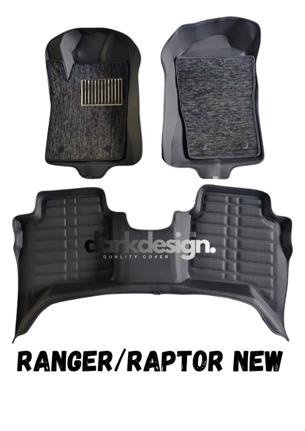 Producto - CUBRE ALFOMBRA TERMOFORMADA DARKDESIGN FORD RANGER NEW / RAPTOR NEW