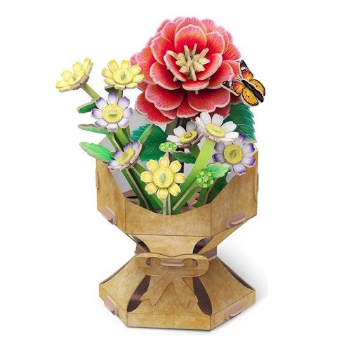 Producto - ROMPECABEZAS FLORES 3D - CAMELIA (109 PIEZAS) - 3