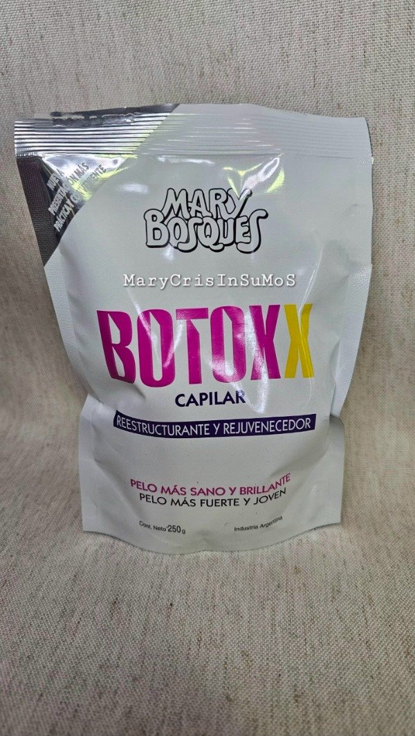 Producto - BOTOX CAPILAR DOY PACK 250GR MARY BOSQUES