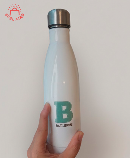 Producto - Botella de acero inoxidable modelo lechera