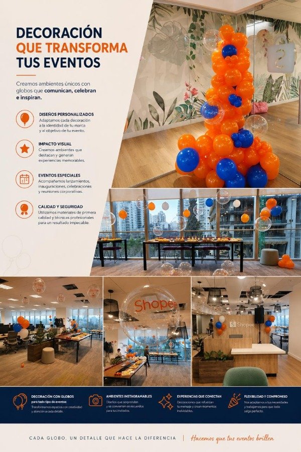 Producto - AMBIENTACIONES EN EMPRESAS CON GLOBOS - 2
