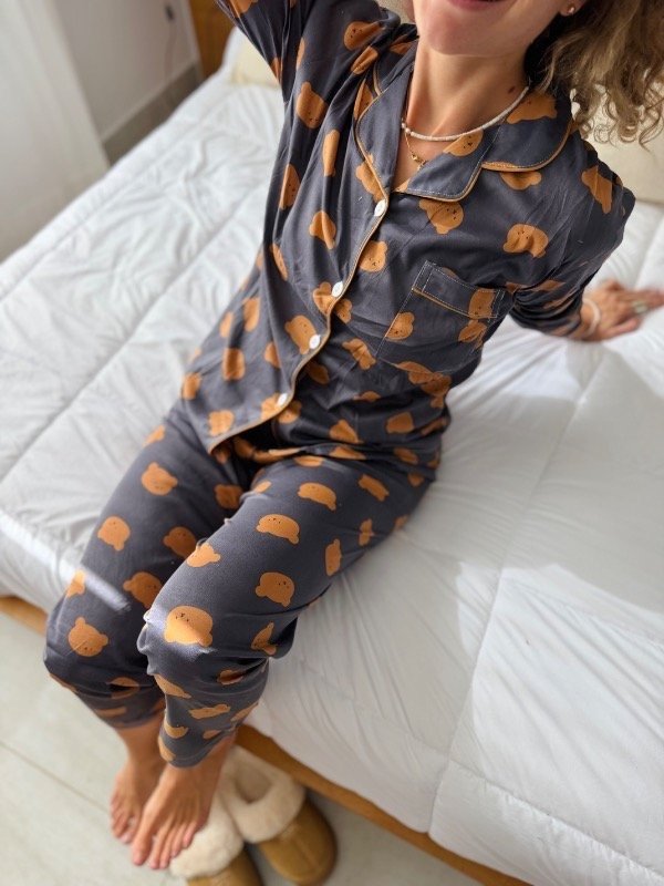 Producto - PIJAMA CAMISERO OSITOS