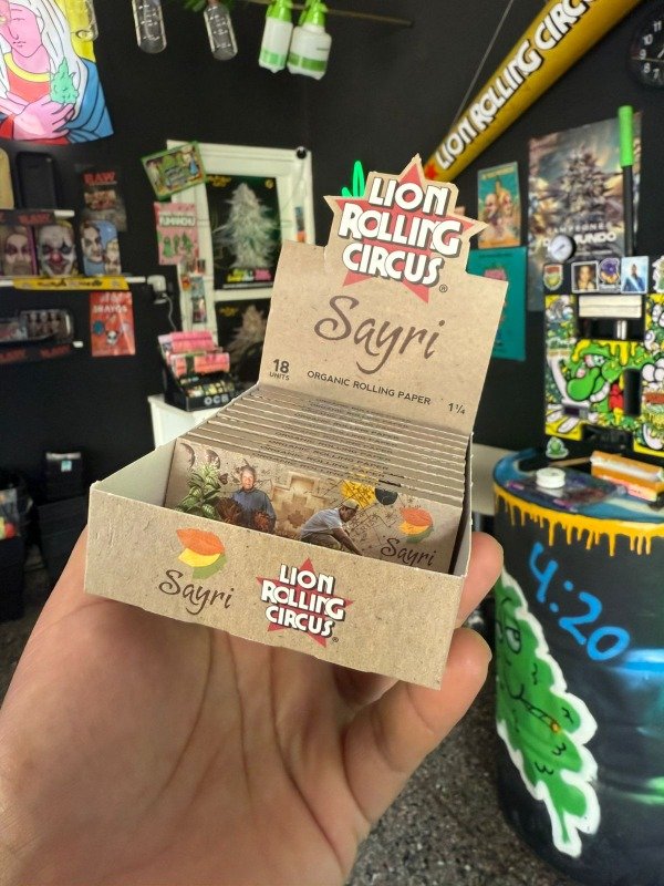 Producto - SEDAS LRC ORGANIC SAYRI 1 1/4 - PAPELILLOS NATURALES COMBUSTIÓN LENTA