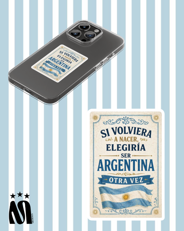 Producto - Si volviera a nacer, elegiría ser argentina otra vez