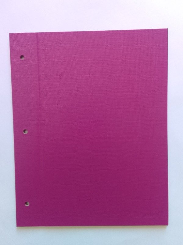 Producto - Carpeta N 3 Forrada Purpura Lama