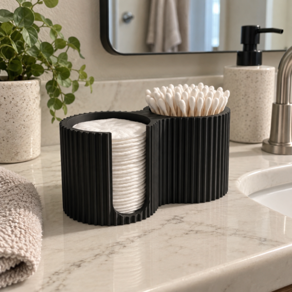 Producto - Organizador de Baño para hisopos y discos de algodón - 5