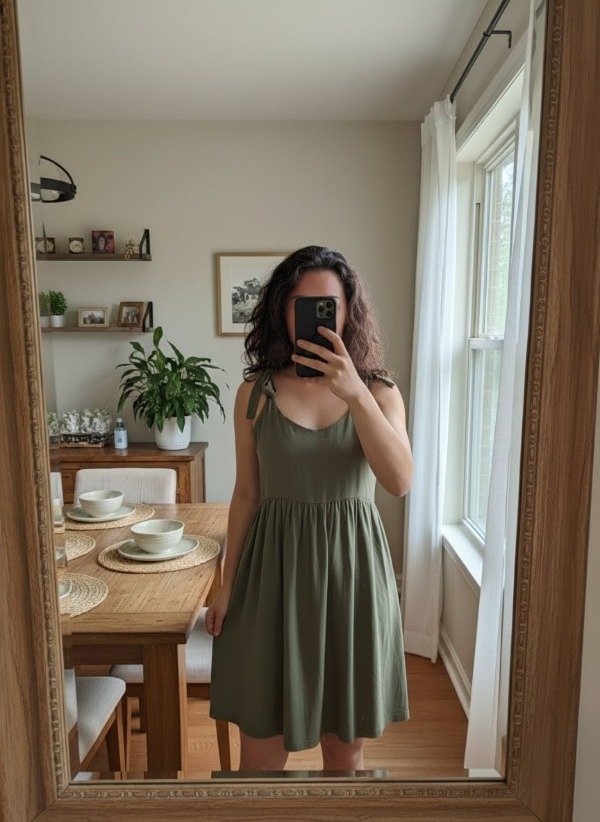 Producto - Vestido verde militar