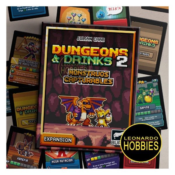 Producto - Expansion Monstruos Capturables Dungeon and Drinks 2 Bureau