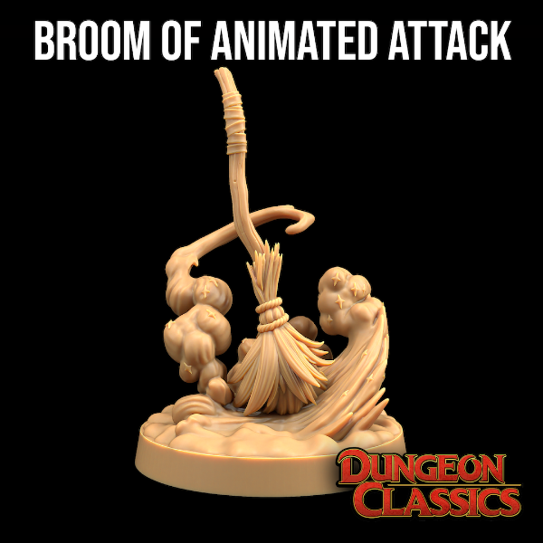 Producto - Escoba de ataque animado