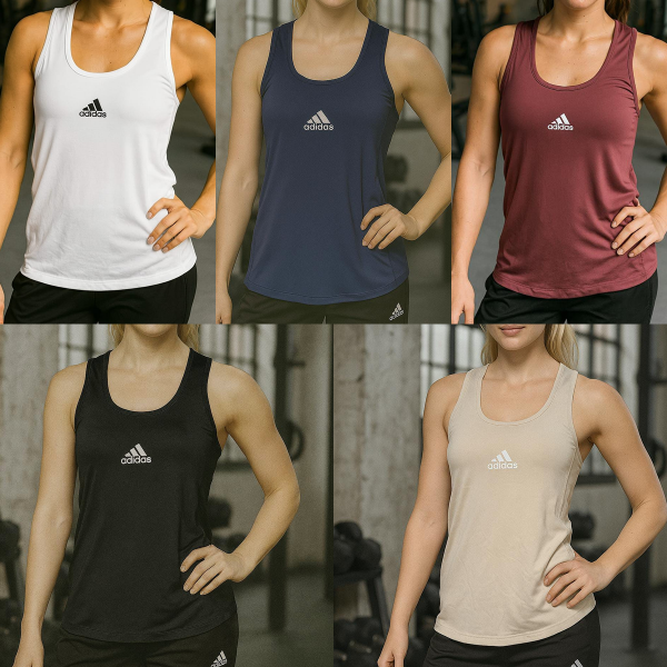 Producto - Musculosa Básica Adidas Mujer Varios Colores