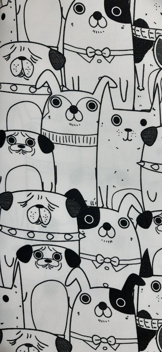 Producto - Organigastos blanco con perritos