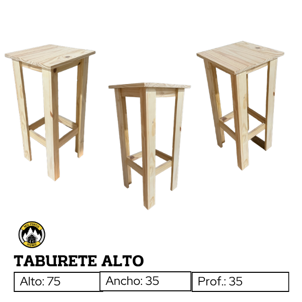 Producto - TABURETE ALTO