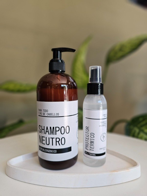 Producto - Shampoo Neutro + Protector Térmico
