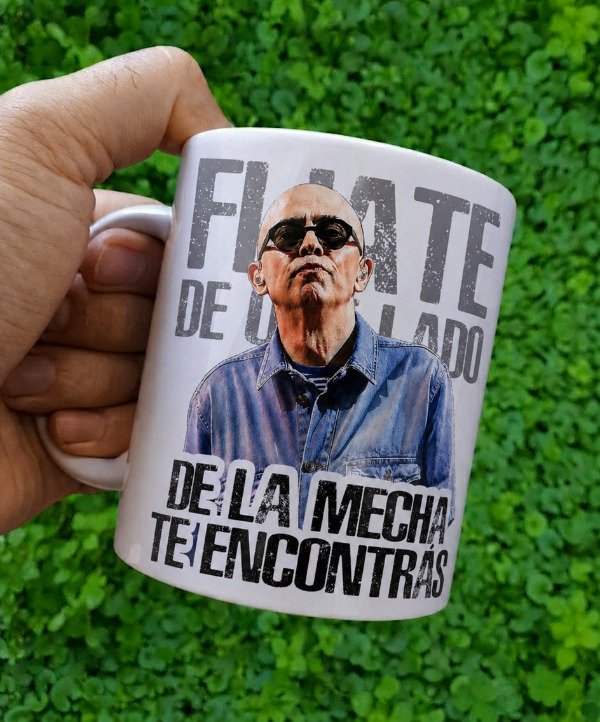 Producto - Fijate de que lado de la mecha te encontrás [Stencil Art] - [Indio Solari]