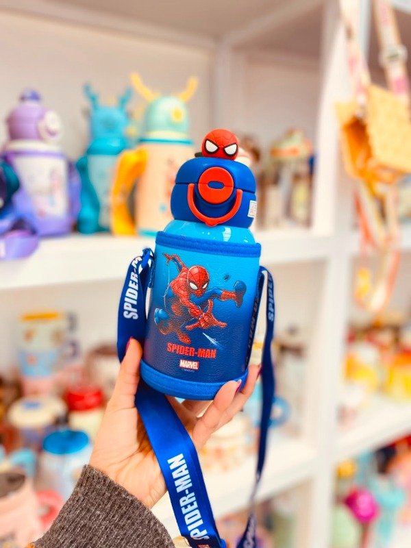 Producto - BOTELLA TÉRMICA DOBLE PICO SPIDERMAN - BALI