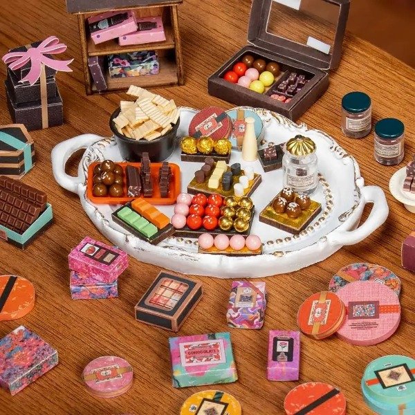 Producto - Robotime Rolife Chocolatería de Henry (Henry's Chocolate) DG174 - 3