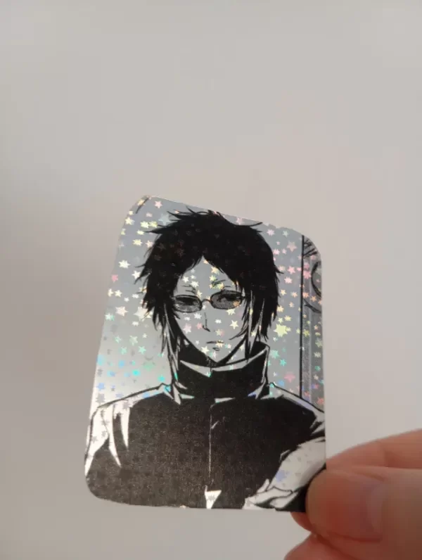 Producto - Sticker Holo Aku A - Stock inmediato