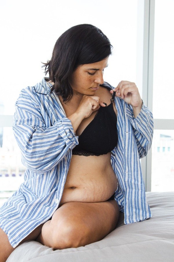 Producto - Bra Maternal Almendra color Negro - 2
