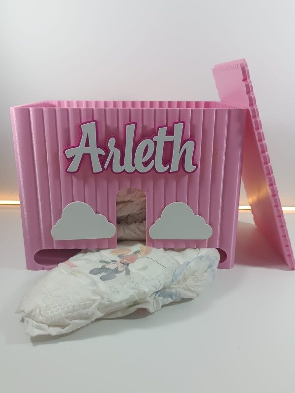 Producto - Dispensador de Pañales Personalizado - Colores a Elección