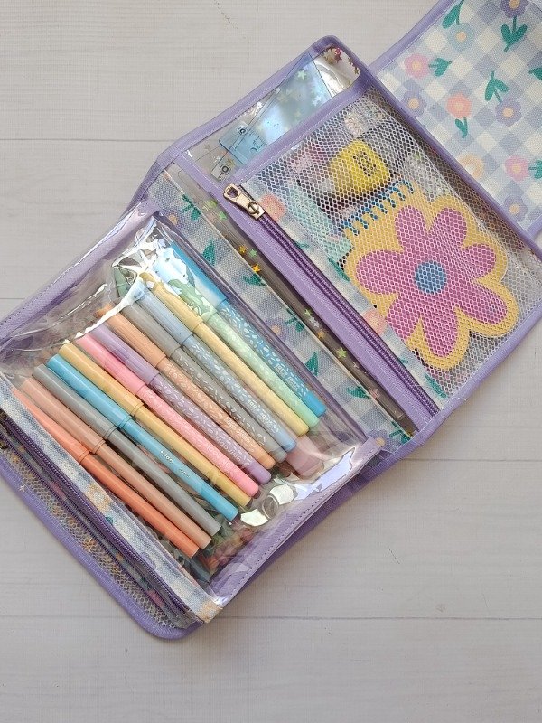 Producto - Cartu Jazmín lila estrellitas y flores - 3