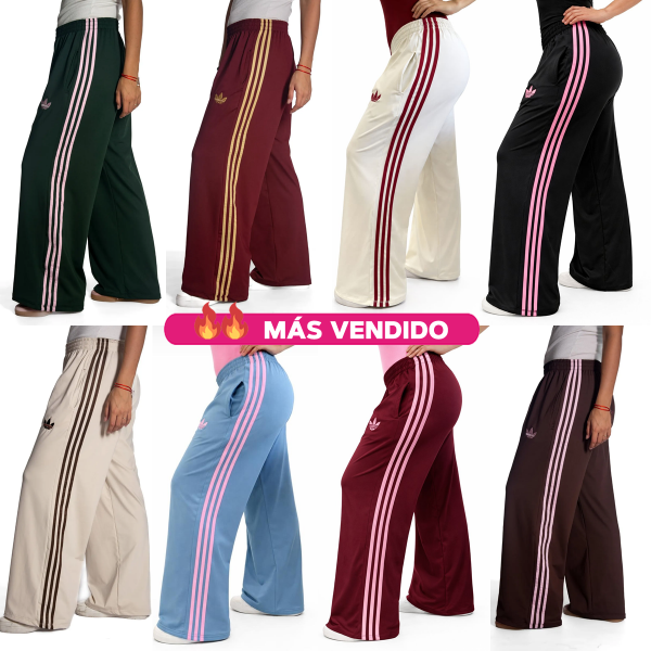 Producto - Pantalón Palazzo Térmico Adidas Mujer Calidad Premium Varios Colores