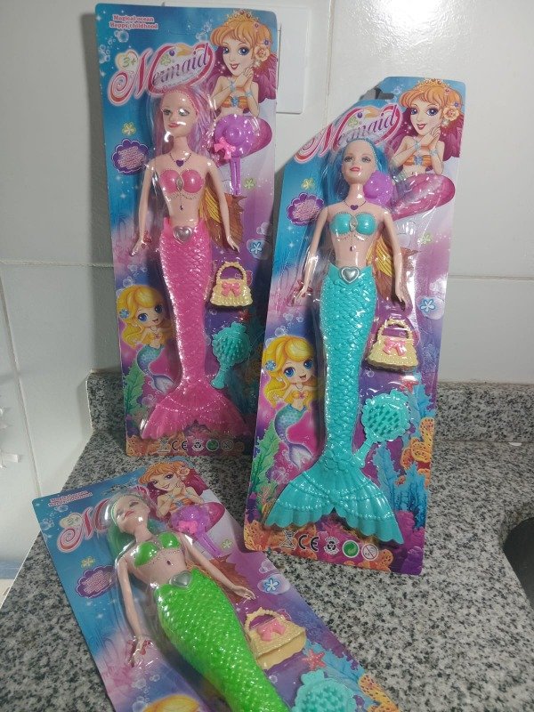 Producto - sirena blister con accesorios