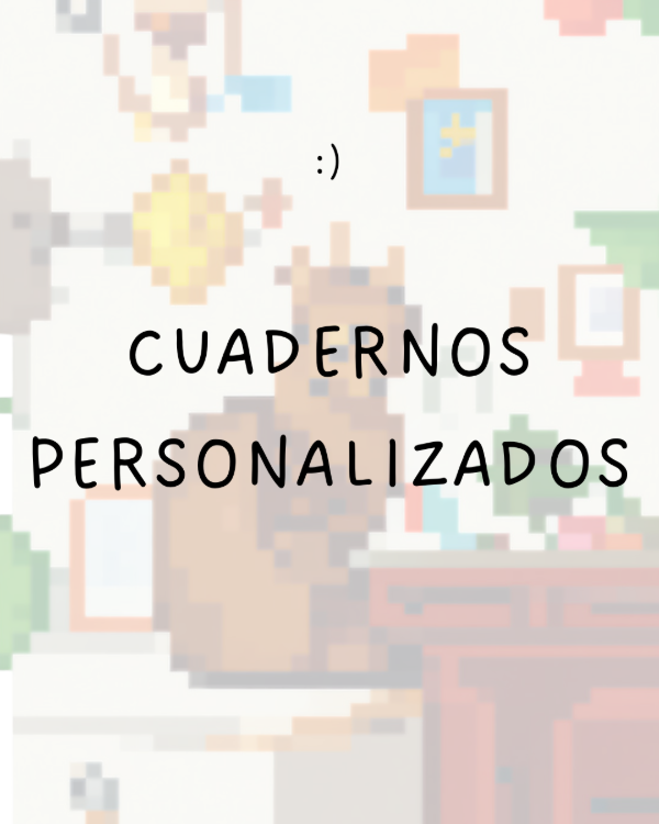 Producto - CUADERNO PERSONALIZADO - 0