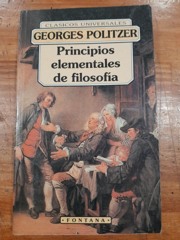 Producto - Principios elementales de filosofia - Georges Politzer