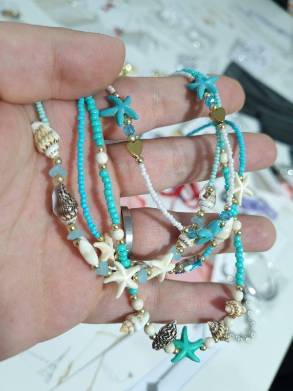 Producto - Collar Caracoles Verano - 0