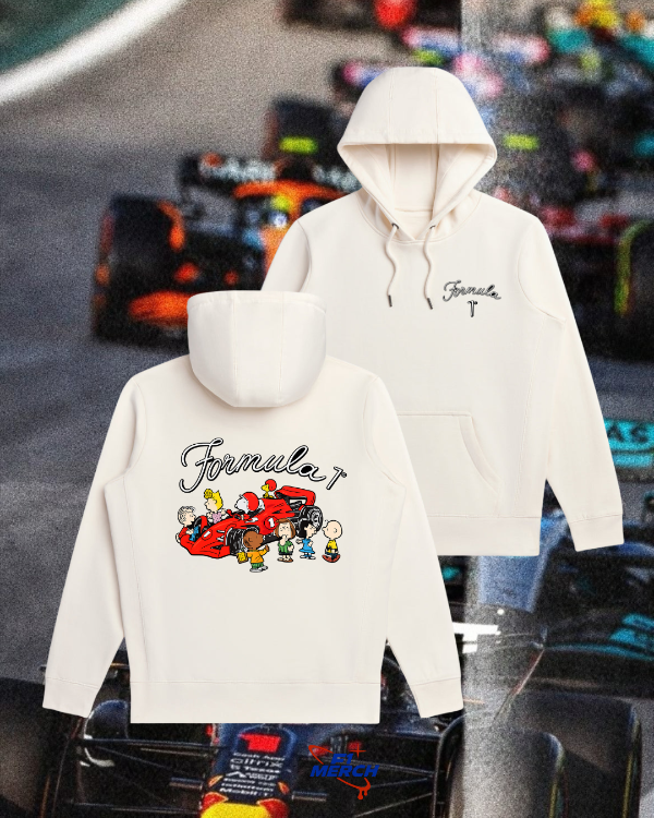 Producto - Hoodie cremita Snoopy x f1
