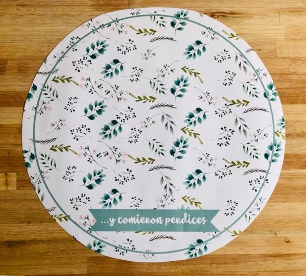 Kit Individuales x 12 - LA LUNA EN PUNTAS DE PIE