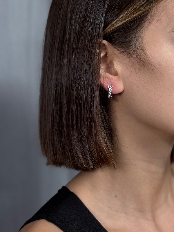Producto - Aros INFINITO PLATEADO