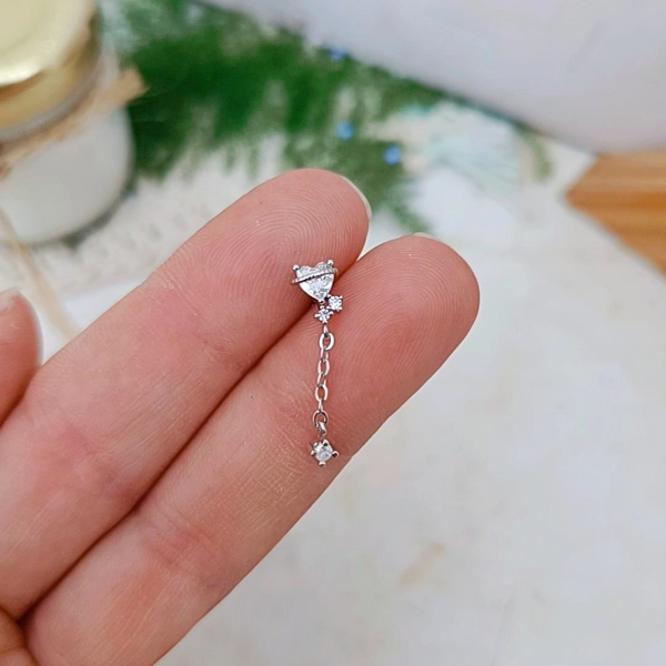 Producto - Aro solitario mini corazon