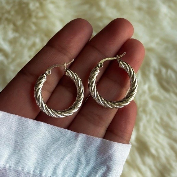 Producto - Argollas torzada (cod.784)