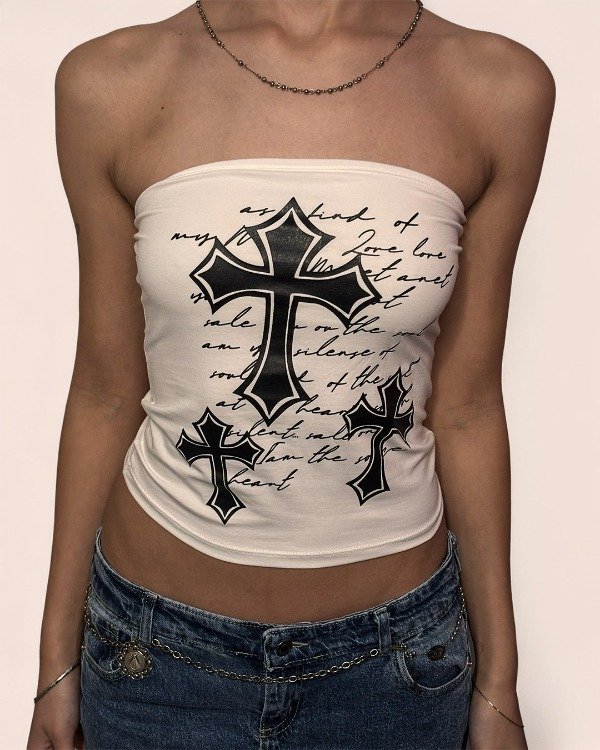 Producto - STRAPLESS CROSS Y2K - 1