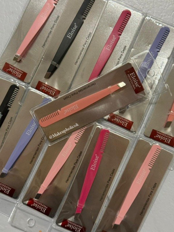 Producto - PINZA DE DEPILAR DIAGONAL CON PEINE - ELOISE