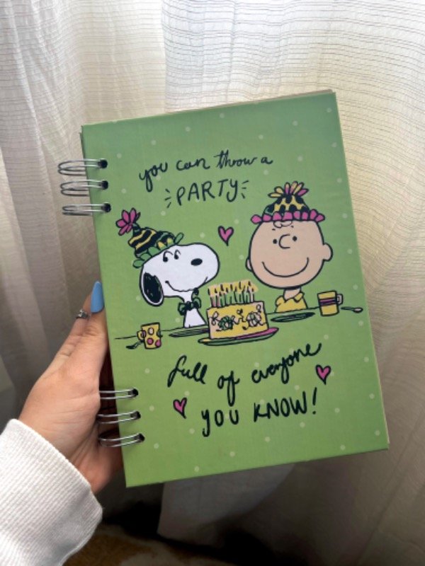 Producto - CUADERNO MATILDA SNOOPY